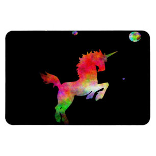 Magnet Flexible Licorne Multi-hued d'espace lointain