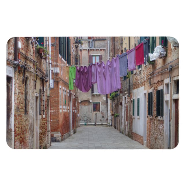 Magnet Flexible Ligne De Vêtements À Venise En Italie (Horizontal)