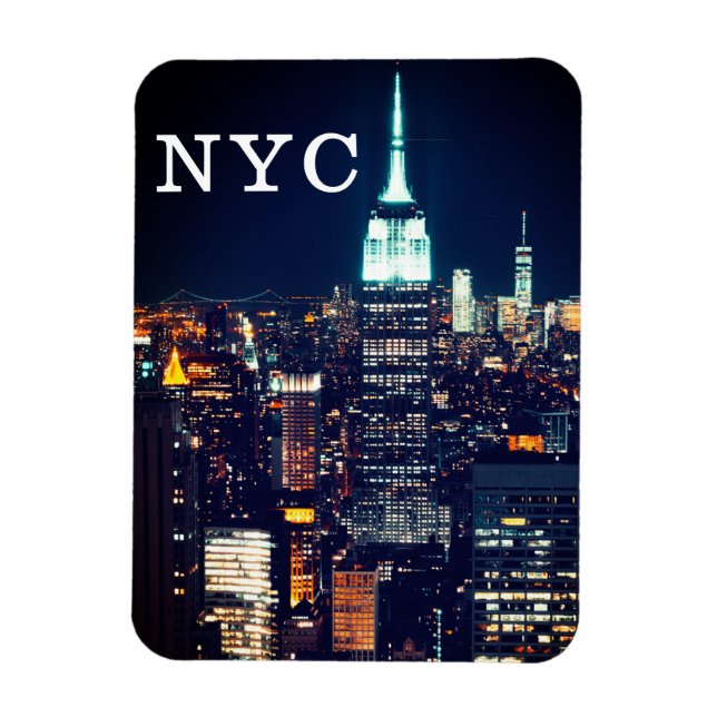 Magnet Flexible Ligne Skyline New York (Vertical)