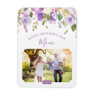 Lilac Floral Fête des Mères Photo