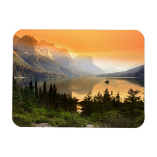 Magnet Flexible L'île aux oies sauvages dans le parc national du G