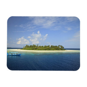 Magnet Flexible L'île de Baughagello, atoll de Huvadhoo Sud,