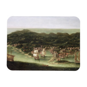 Magnet Flexible L'île des Barbade, c.1694 (huile sur la toile)