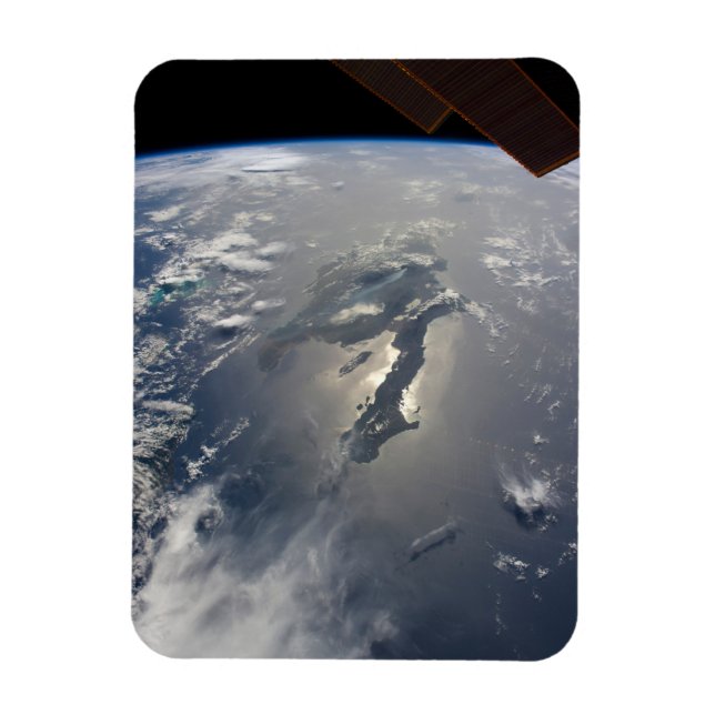 Magnet Flexible L'Île D'Hispaniola Avec Sunglin (Vertical)