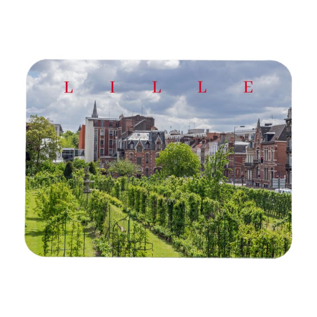 Magnet Flexible Lille Jardin d'arboriculture fruitière aimant (Horizontal)