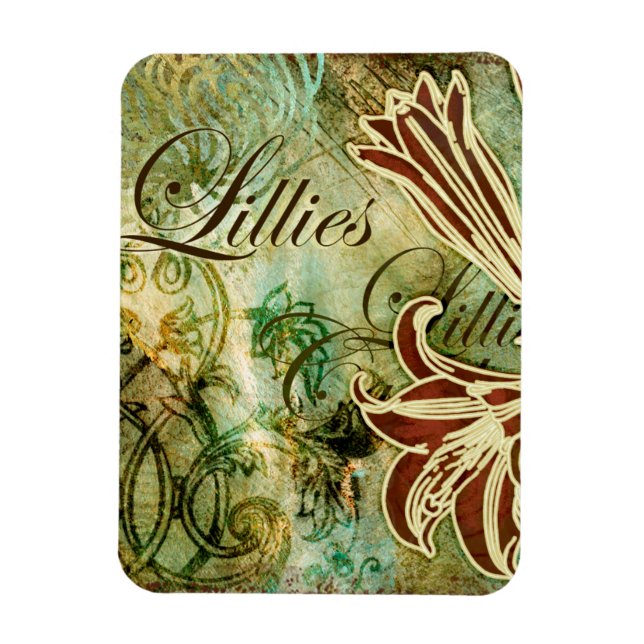 Magnet Flexible Lillies (Vertical)