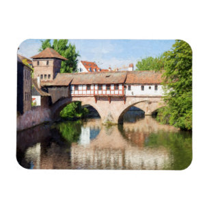 Magnet Flexible L'image de pont de Hangmans