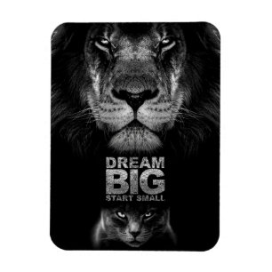 Magnet Flexible Lion Dream BIG Start Small