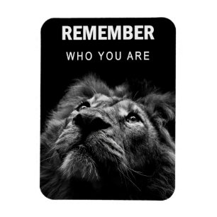 Magnet Flexible Lion Se Rappelle Qui Vous Êtes
