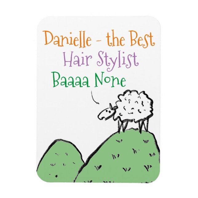 Magnet Flexible Liste des cheveux (Vertical)