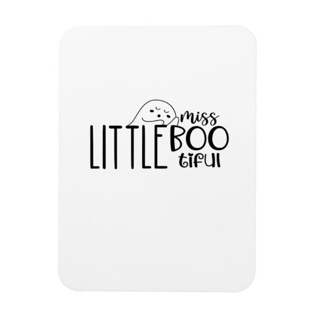 Magnet Flexible Little Miss Bootiful Retro Classic (Vertical)