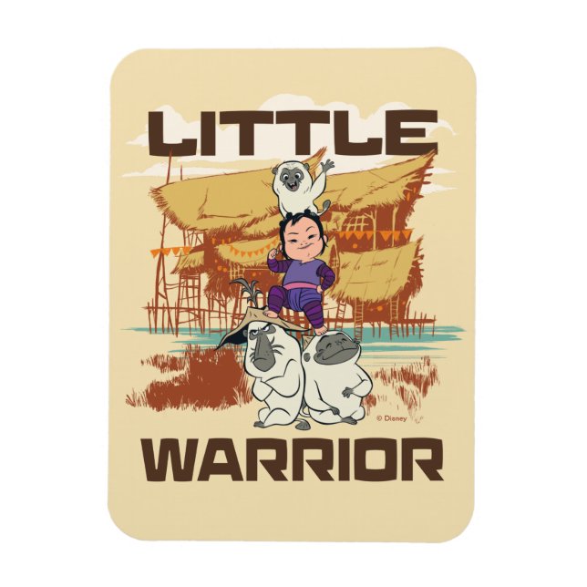 Magnet Flexible Little Noi & Ongi - Little Warrior (Vertical)
