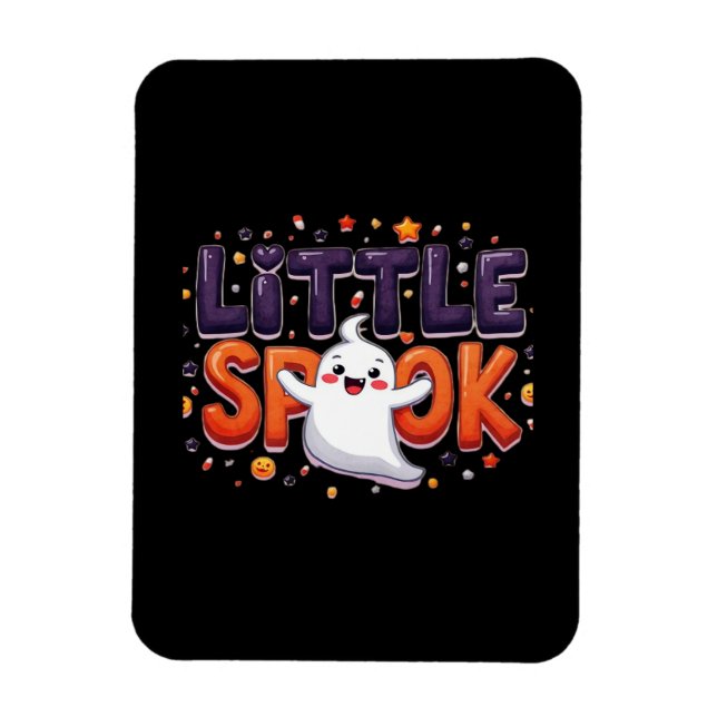 Magnet Flexible Little Spook Cute Halloween style créatif (Vertical)