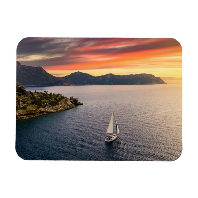 Magnet Flexible Littoral | Bodrum, Turquie (Horizontal)