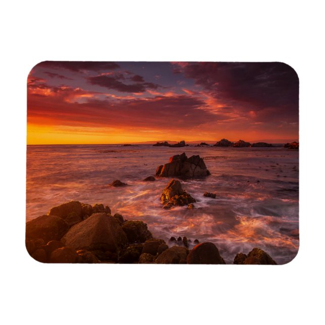 Magnet Flexible Littoral | Sunset Pacific Grove Carmel California (Horizontal)