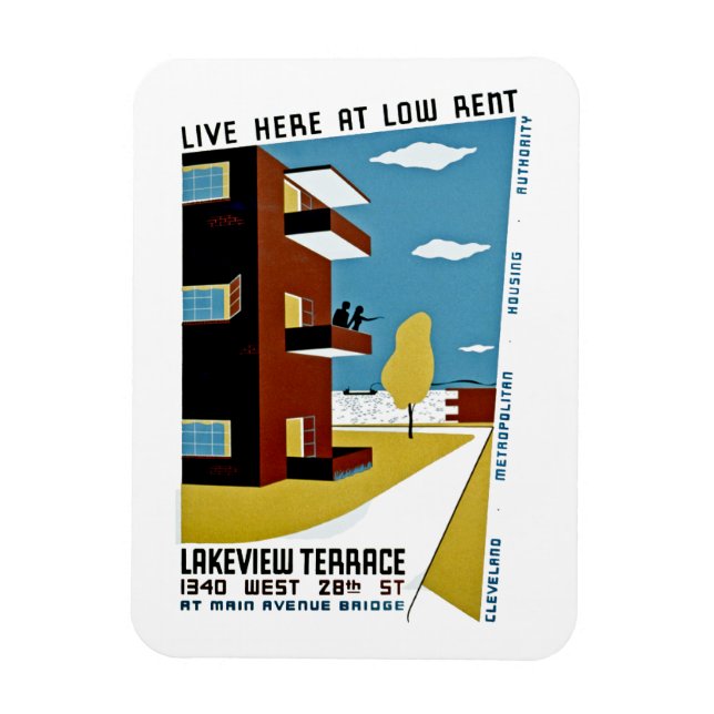 Magnet Flexible Live ici à Low Rent (Vertical)