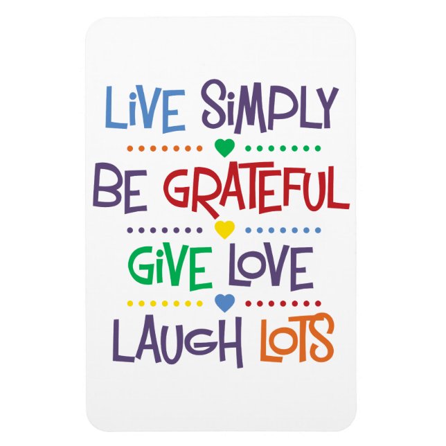 Magnet Flexible Live Simplement (Vertical)
