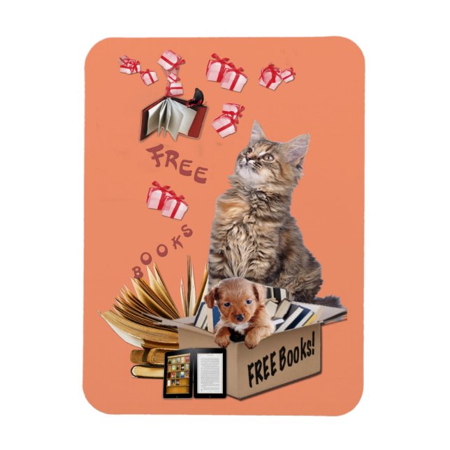 Magnet Flexible Livres gratuits (Vertical)