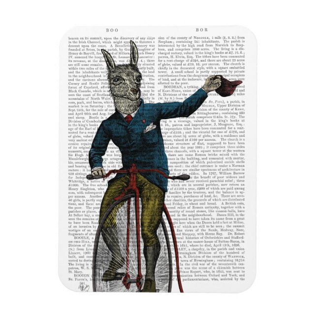 Magnet Flexible Llama à vélo (Vertical)