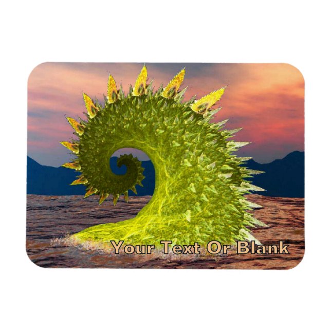 Magnet Flexible Loch Ness Monster (Horizontal)