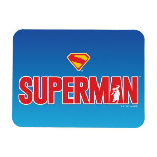 Magnet Flexible Logo classique Superman Bold