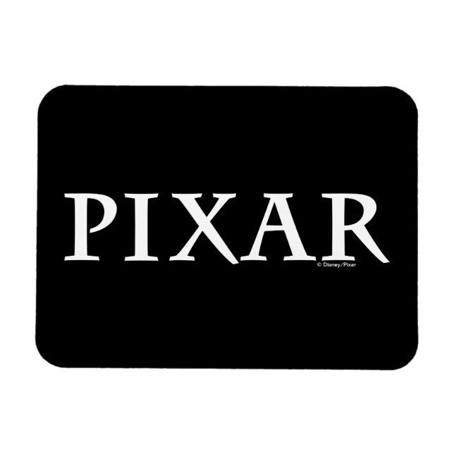 Magnet Flexible Logo de couleurs personnalisées Pixar (Horizontal)