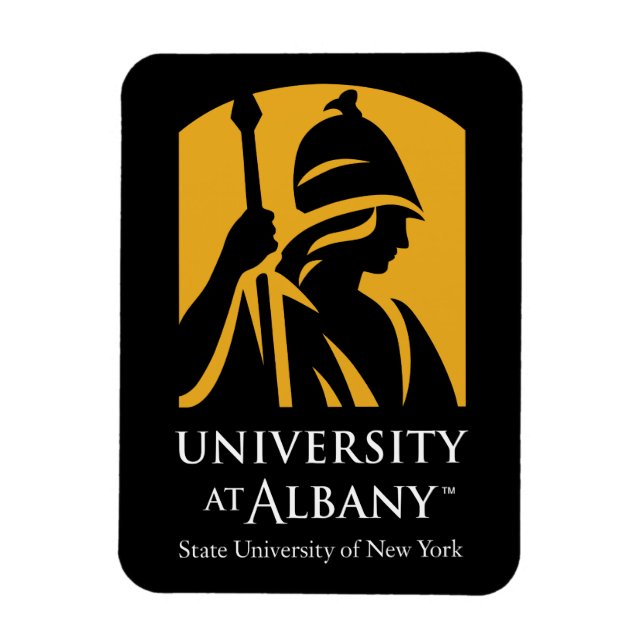 Magnet Flexible Logo de l'Université d'Albany (Vertical)