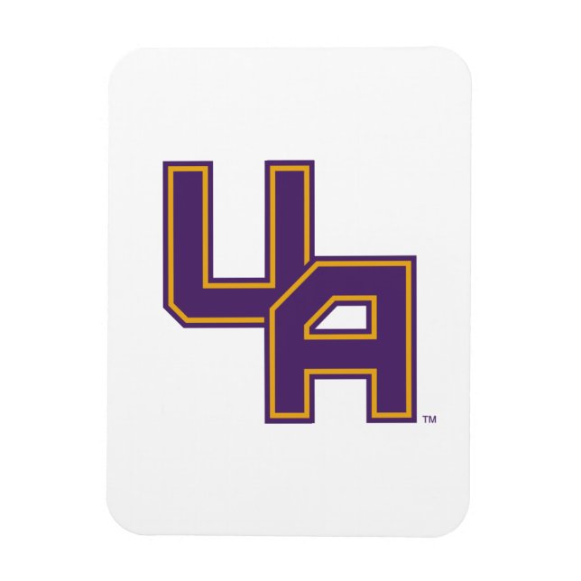 Magnet Flexible Logo de l'Université d'Albany Initials (Vertical)