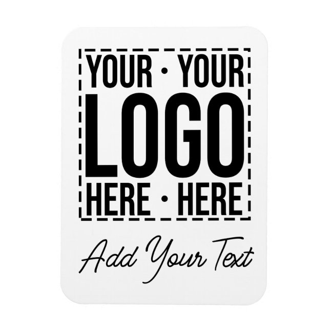 Magnet Flexible Logo d'entreprise personnalisé Entreprise Cool mod (Vertical)