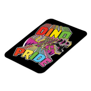 Magnet Flexible logo Dino Pride
