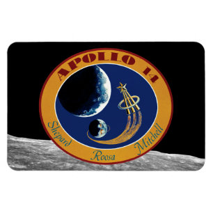 Magnet Flexible Logo du patch de mission NASA Apollo 14