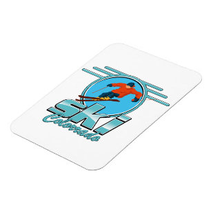Magnet Flexible logo du ski Colorado