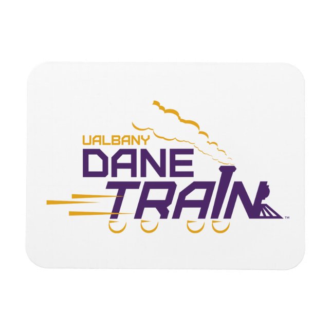 Magnet Flexible Logo du train UAlbany Dane (Horizontal)