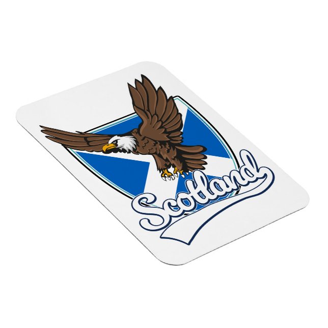 Magnet Flexible Logo écossais de voyage (Côté Droit)