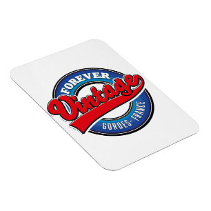 Magnet Flexible logo forever vintage Gordes France