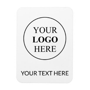 Magnet Flexible Logo promotionnel personnalisé - Pas de commande m