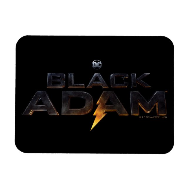 Magnet Flexible Logo théâtral Black Adam (Horizontal)