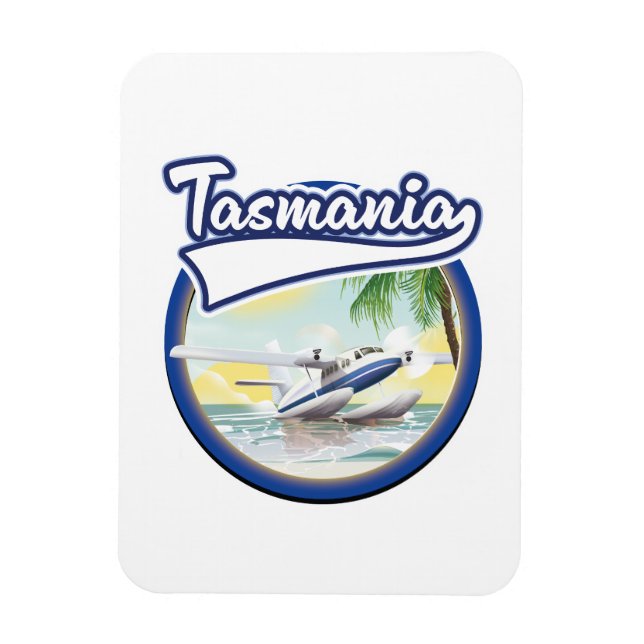 Magnet Flexible Logo voyage Tasmanie (Vertical)