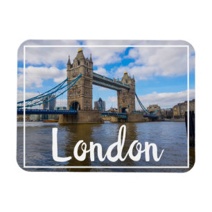 Magnet Flexible London England Great Britain Tower Bridge