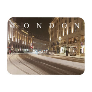 Magnet Flexible London Regent Street dans l'aimant de neige