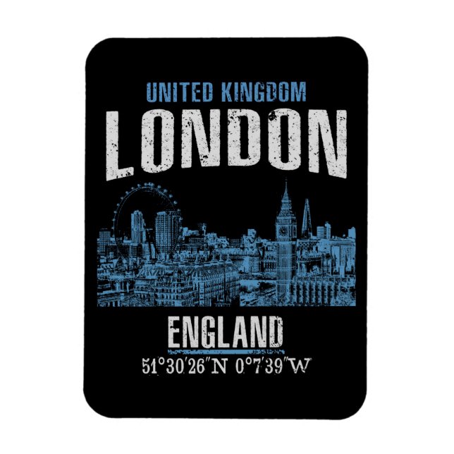 Magnet Flexible Londres (Vertical)