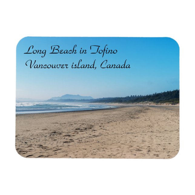 Magnet Flexible Long Beach à Tofino - BC, Canada (Horizontal)