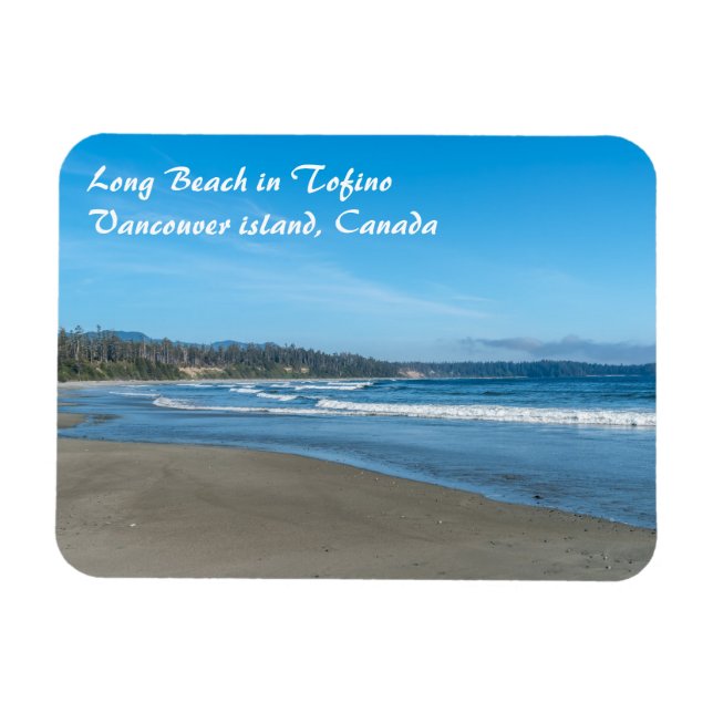 Magnet Flexible Long Beach à Tofino - BC, Canada (Horizontal)
