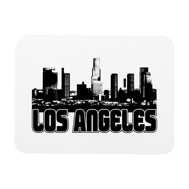 Magnet Flexible Los Angeles Skyline (Horizontal)