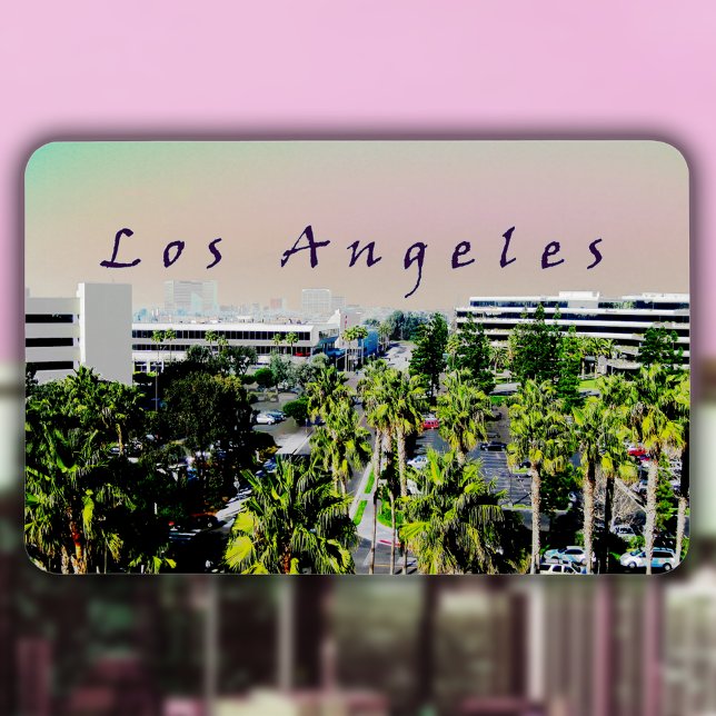 Magnet Flexible Los Angeles Skyline (Créateur téléchargé)