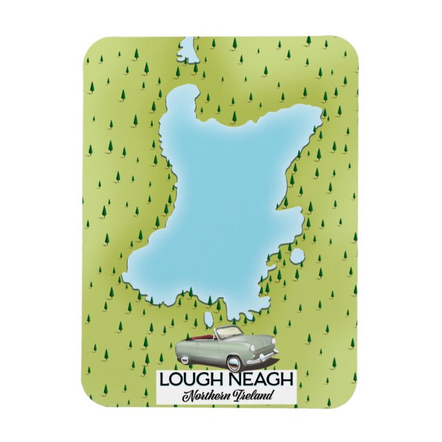 Magnet Flexible Lough Neagh Irlande du Nord (Vertical)