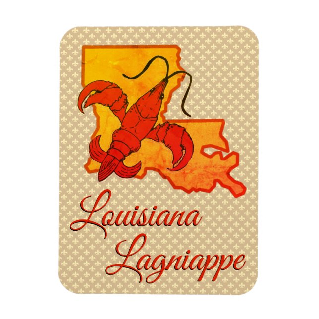 Magnet Flexible Louisiana Lagniappe (Vertical)