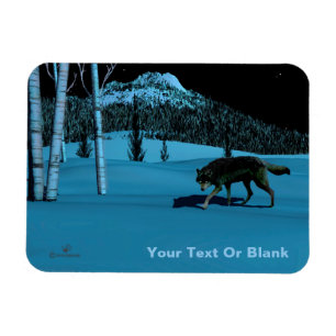 Magnet Flexible Loup d'hiver - Tapetum Lucidum