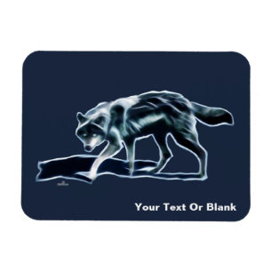 Magnet Flexible Loup foncé