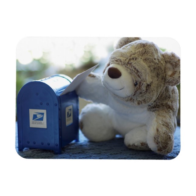 Magnet Flexible L'ours de nounours expédie un aimant flexible de (Horizontal)